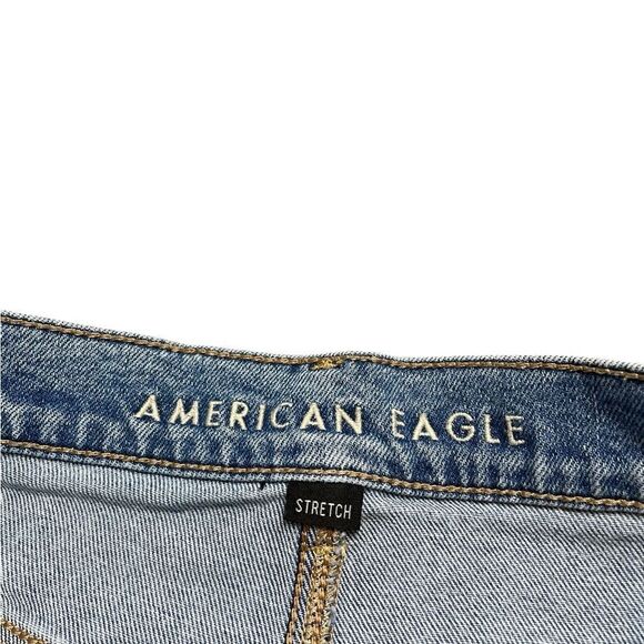 AMERICAN EAGLE Highest Rise Boyfriend Shorts Size 12 - Picture 5 of 6